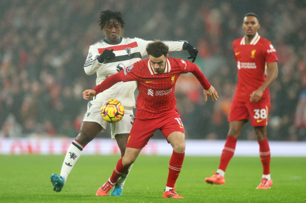 Jamie Carragher has accused Curtis Jones of showing 'arrogance' during Liverpool's 2-2 draw with Manchester United.