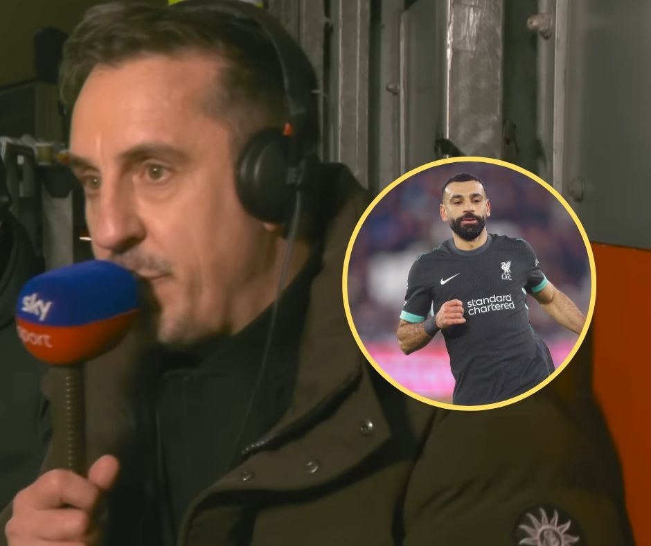 Gary Neville has appeared to leak information about Mo Salah's contract demands at Liverpool