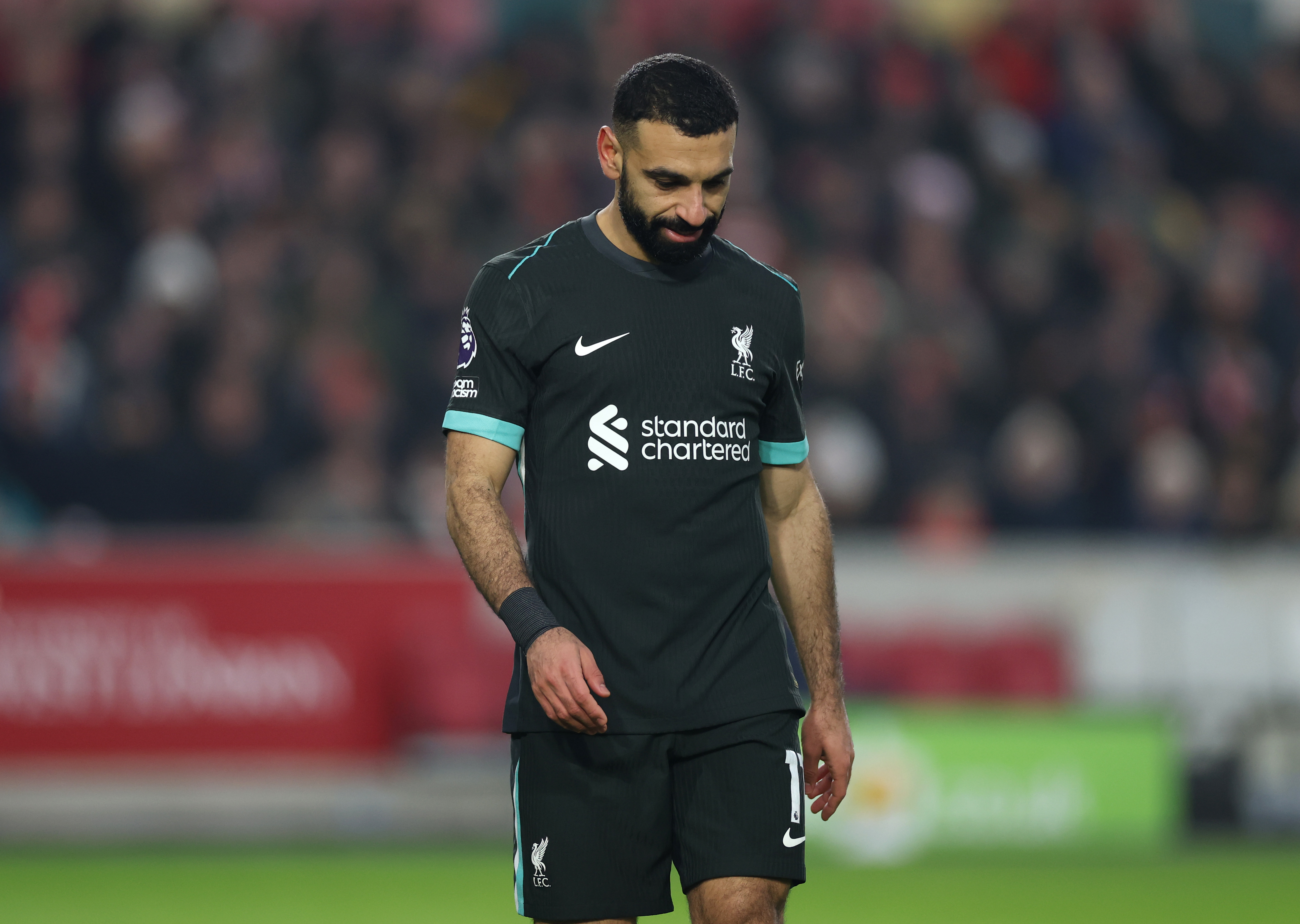 Mo Salah has now gone three consecutive games without a goal or assist for Liverpool