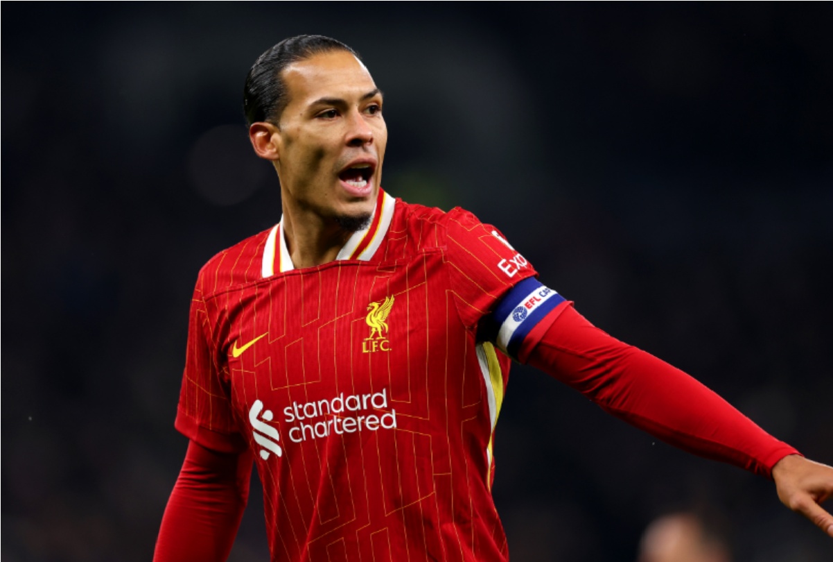 Virgil van Dijk was furious with some of his Liverpool teammates against Tottenham