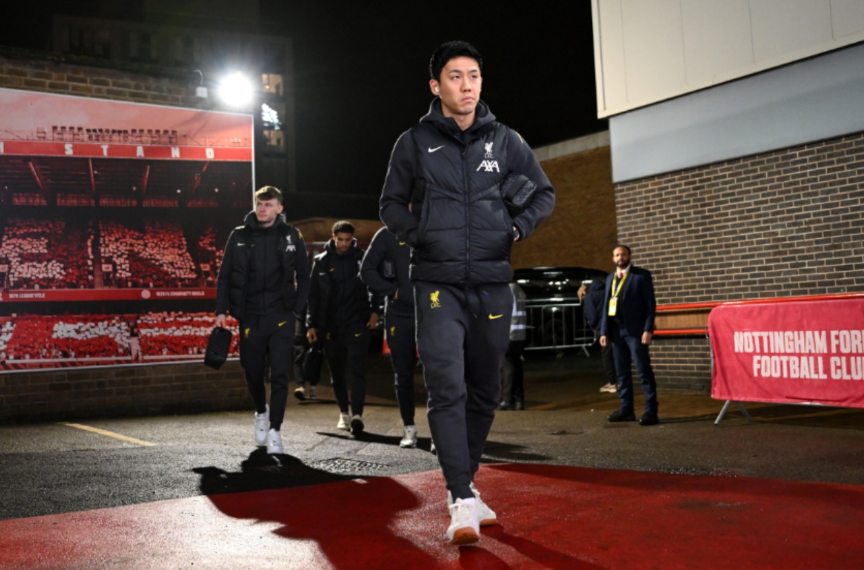 Wataru Endo is set to start in a much-changed Liverpool line-up against PSV Eindhoven