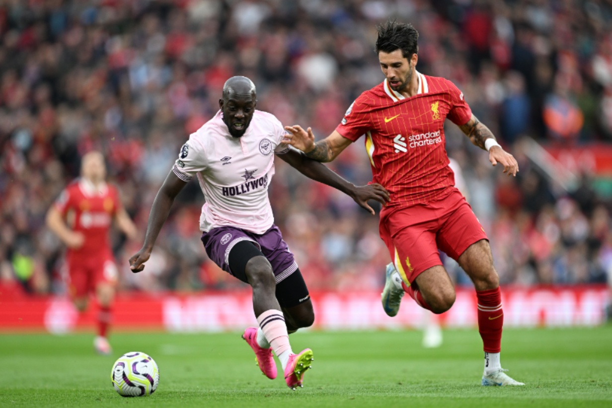 Liverpool won 2-0 against Brentford when they met at Anfield earlier this season