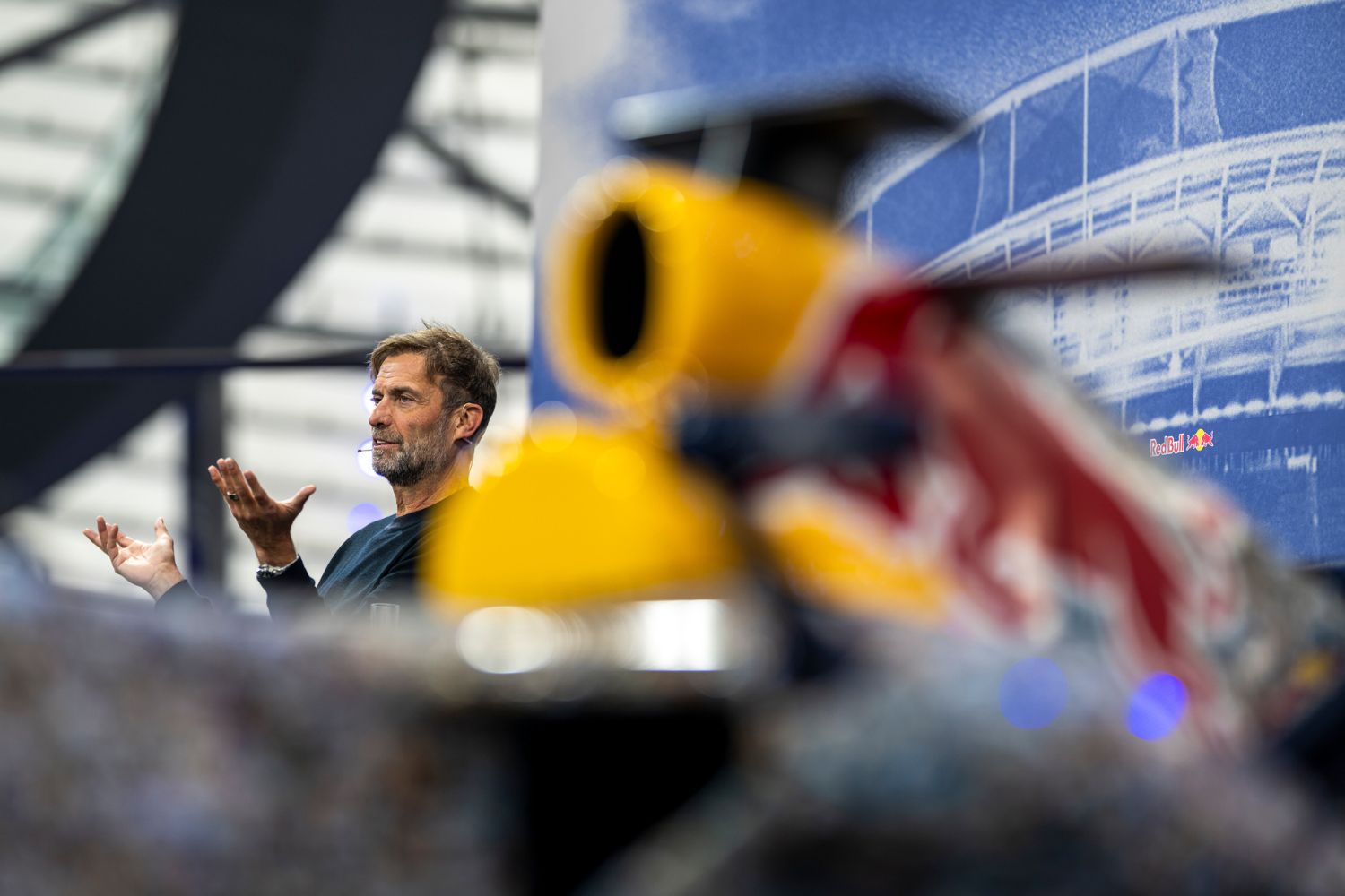 Jurgen Klopp speaks at Red Bull event