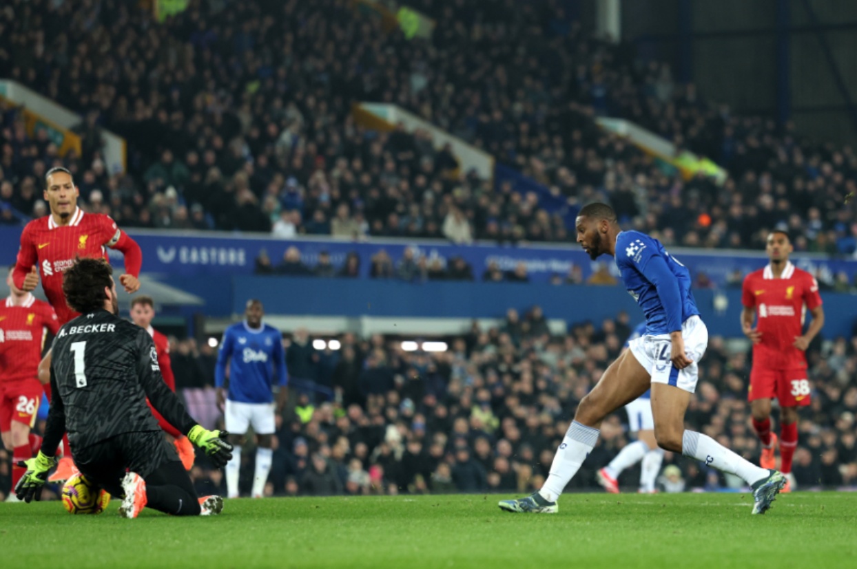 Beto's goal came from a free kick which seemed to have been incorrectly awarded