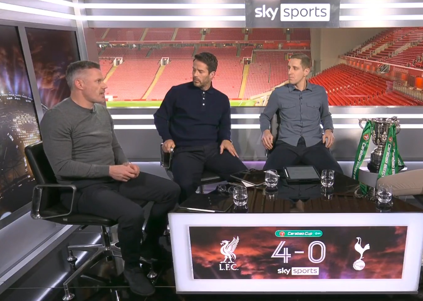Jamie Carragher and Michael Dawson were full of praise for Virgil van Dijk
