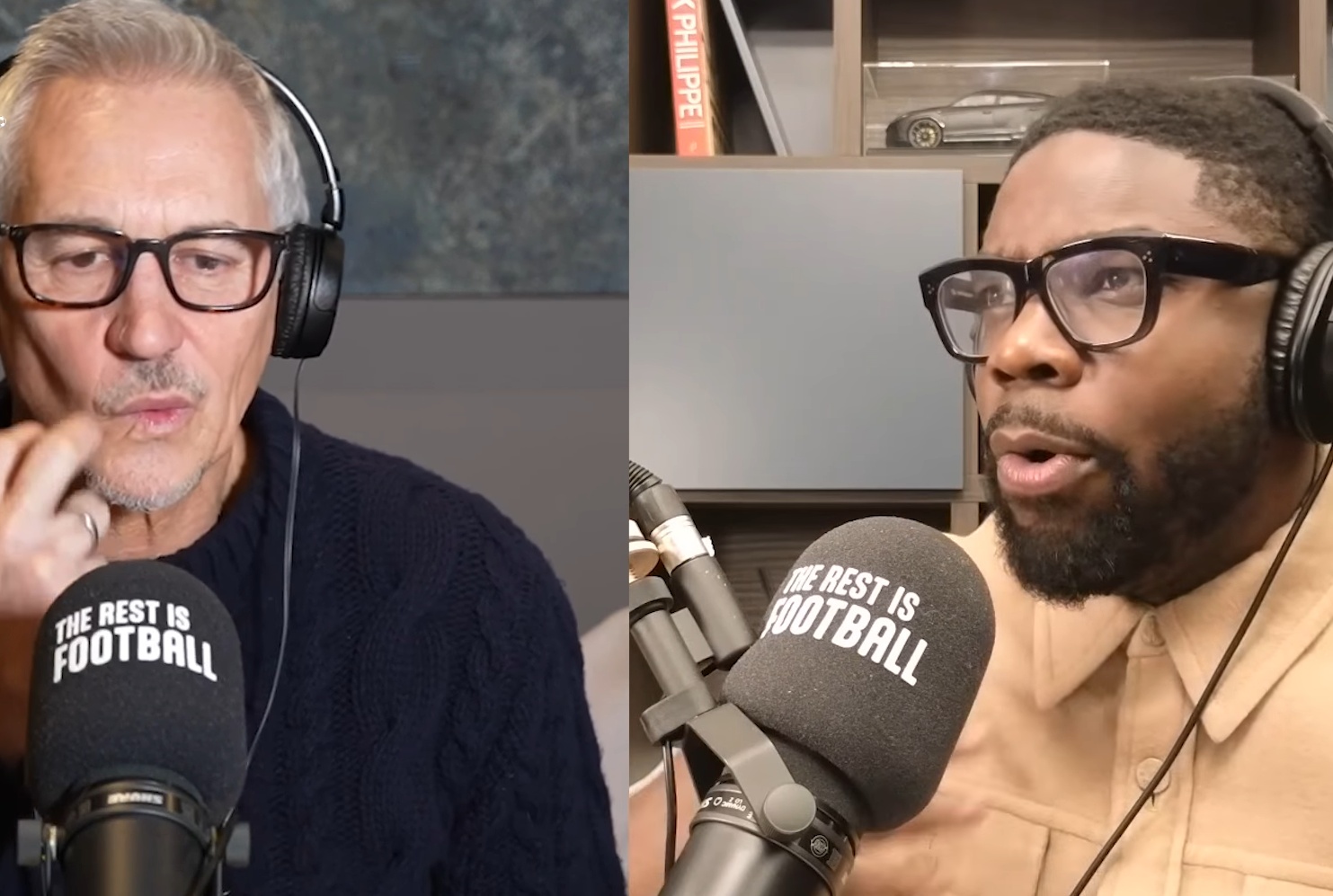 Gary Lineker and Micah Richards would both prefer to play for Jurgen Klopp than Arne Slot