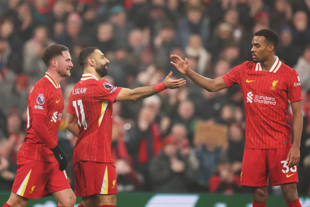 Mo Salah and Ryan Gravenberch have excelled for Liverpool this season