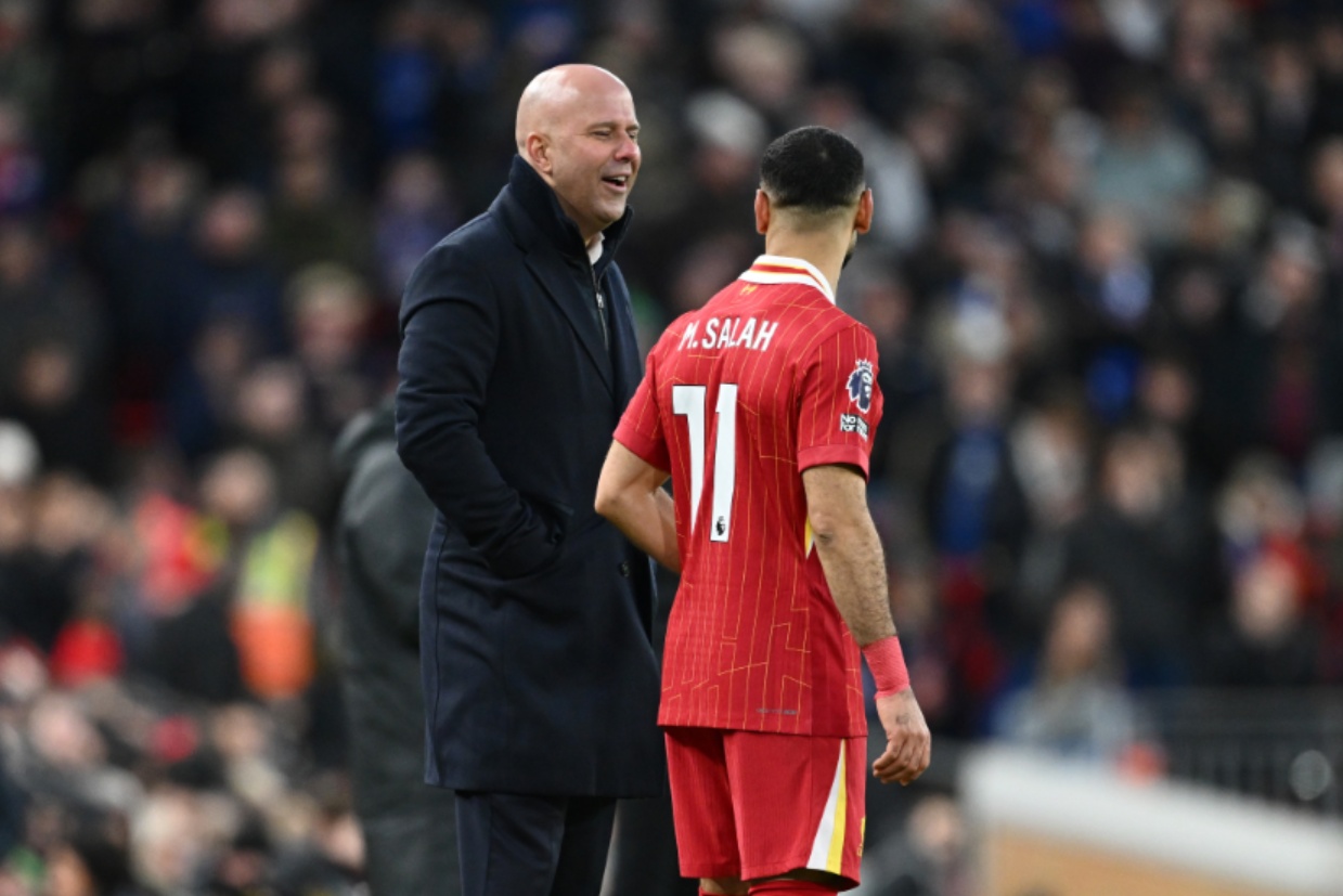 Arne Slot has said that Liverpool would need to lift a major trophy for Mo Salah to win the Ballon d'Or