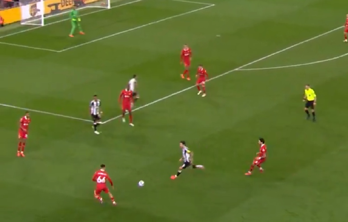Trent and Szoboszlai pulled off a backheeled one-two against Newcastle