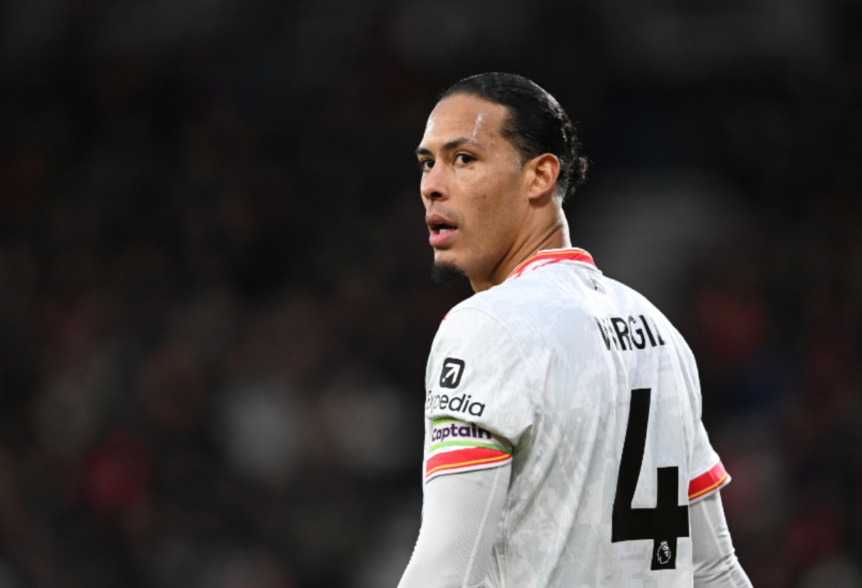 Virgil van Dijk's representatives were sat next to Richard Hughes at Anfield on Thursday night