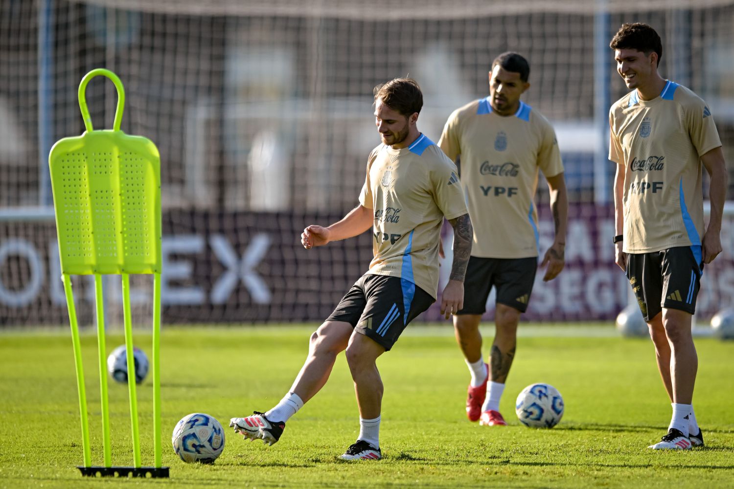 Alexis Mac Allister during Argentina training