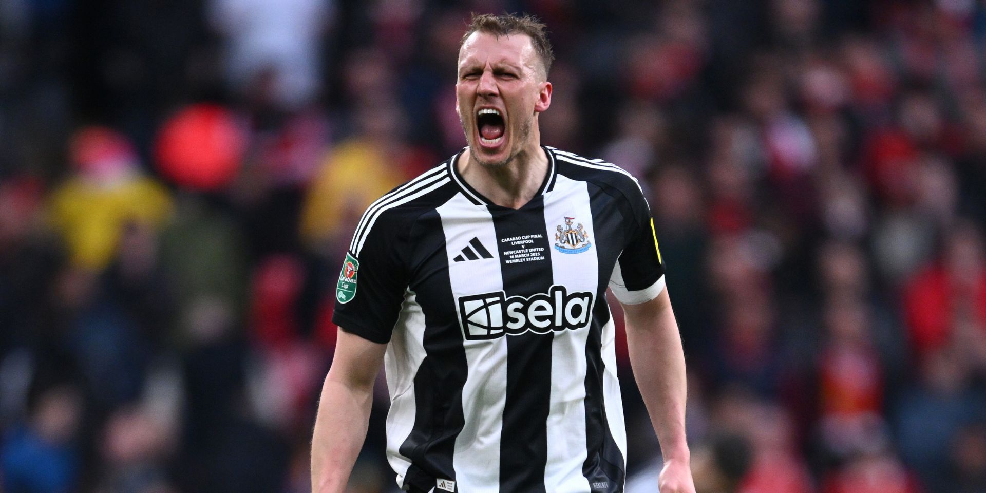 Dan Burn in action against Newcastle