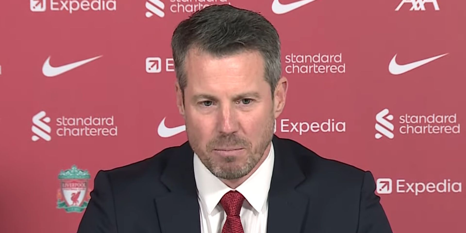 Billy Hogan speaks as Liverpool's CEO