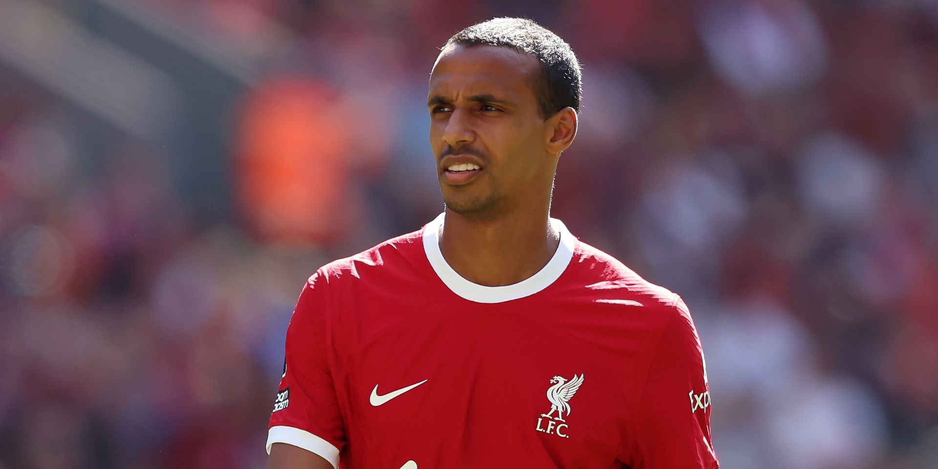Joel Matip in action for Liverpool