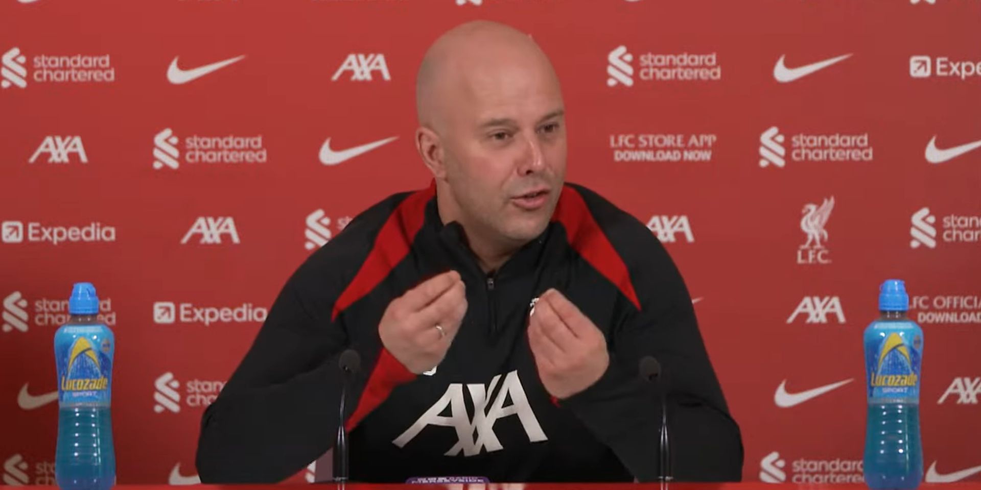 Arne Slot sends a message to Liverpool fans