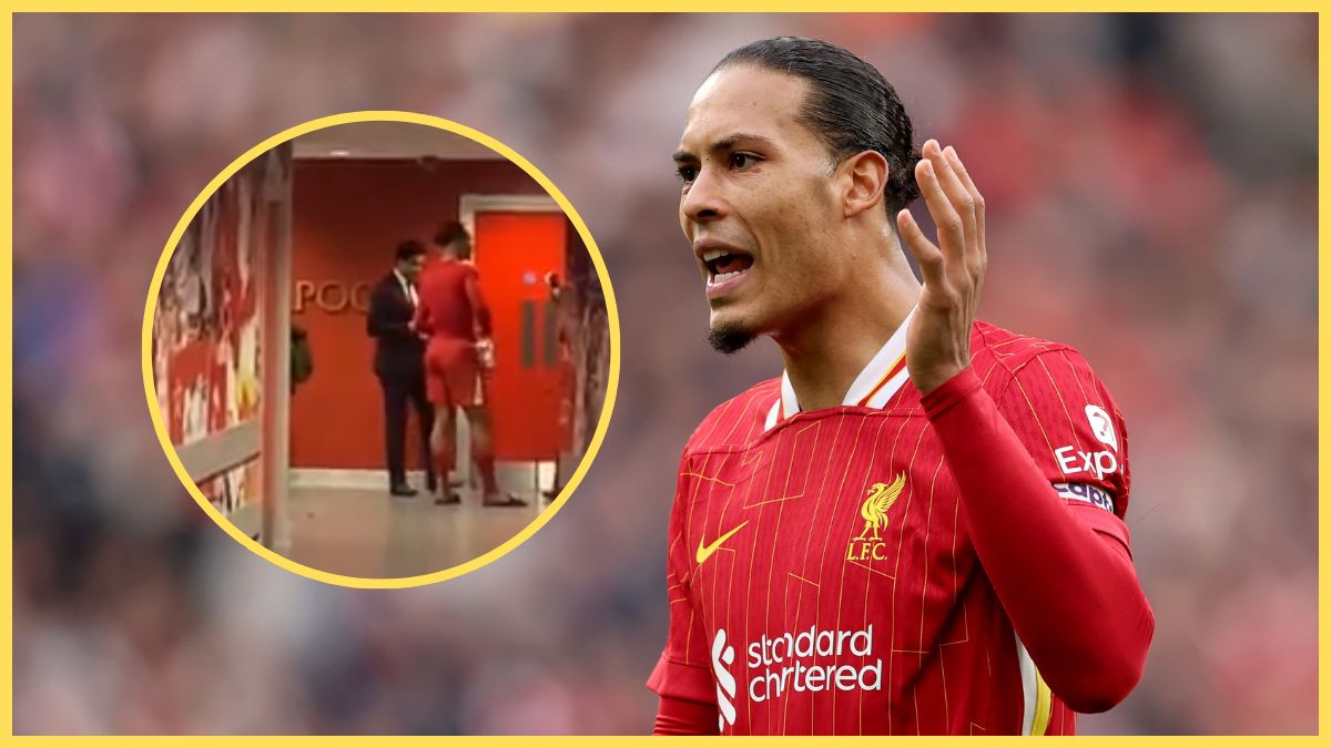 Virgil van Dijk sparks transfer rumours after PSG president Al-Khelaifi chat