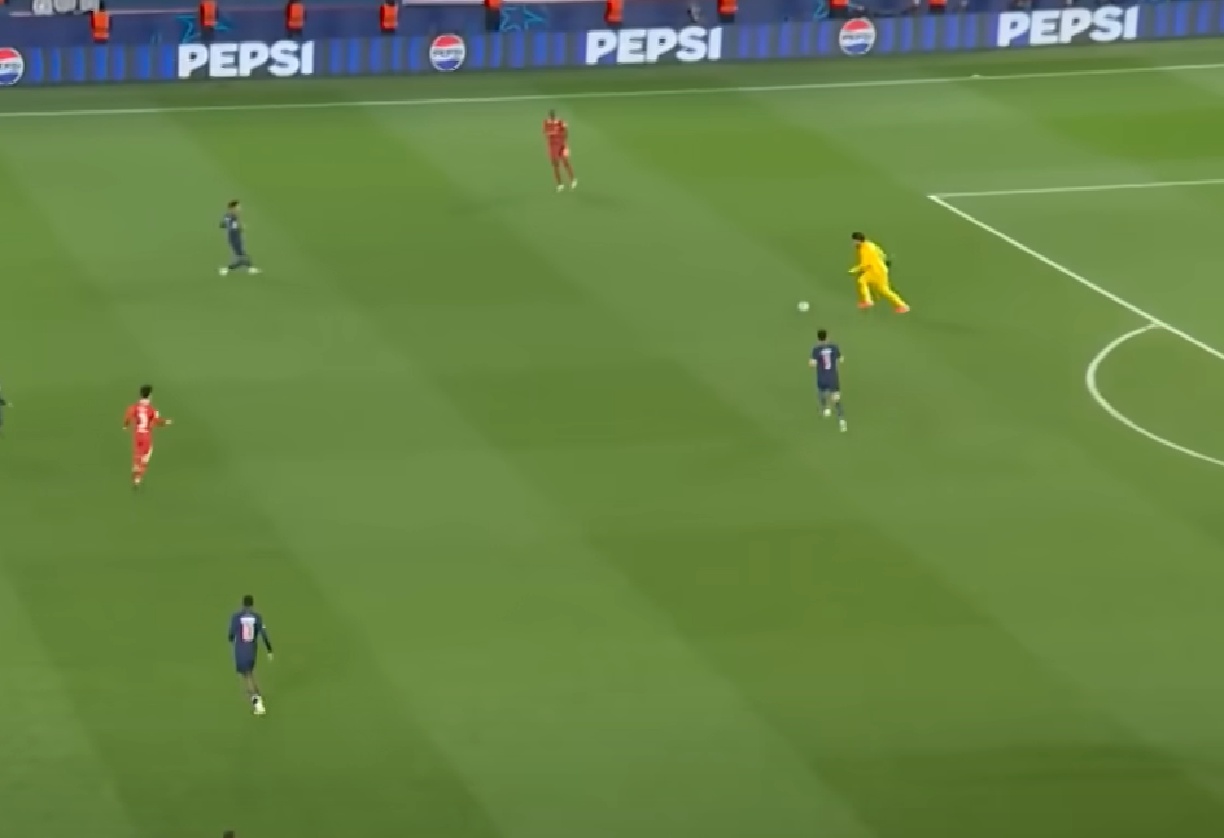 Alisson Becker picked out Darwin Nunez with an inch-perfect long-range pass