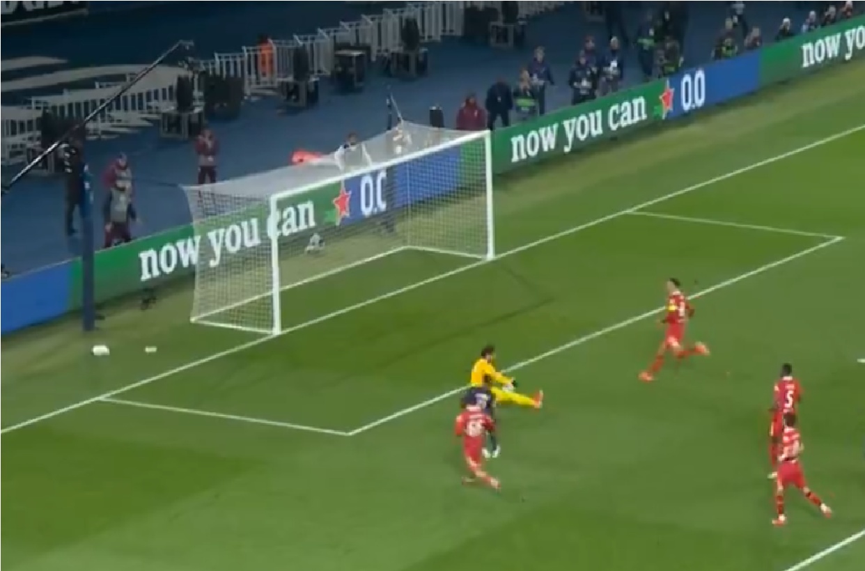 Alisson produced a goalkeeping masterclass against PSG
