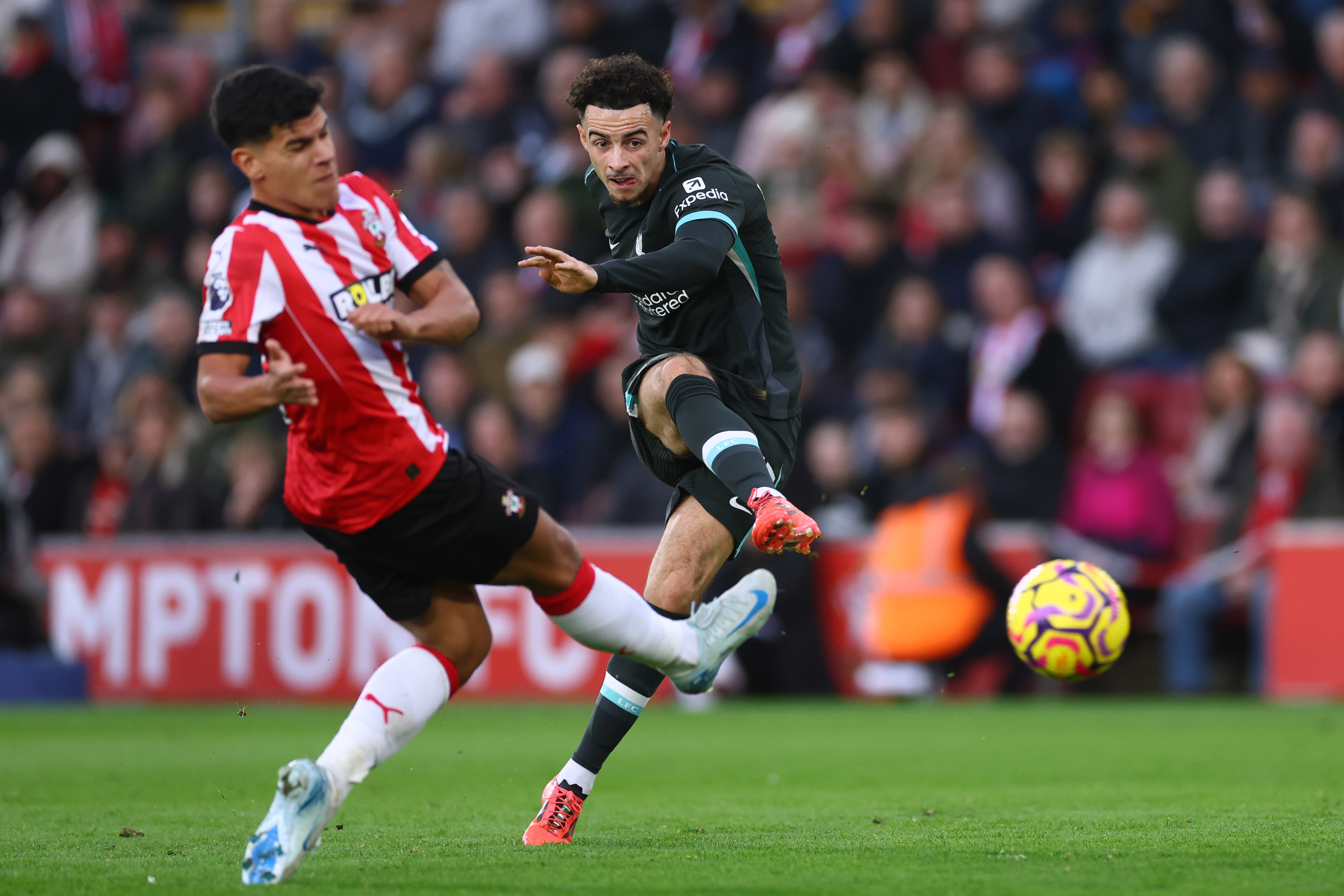 Liverpool had to come from behind to beat Southampton at St Mary's in November