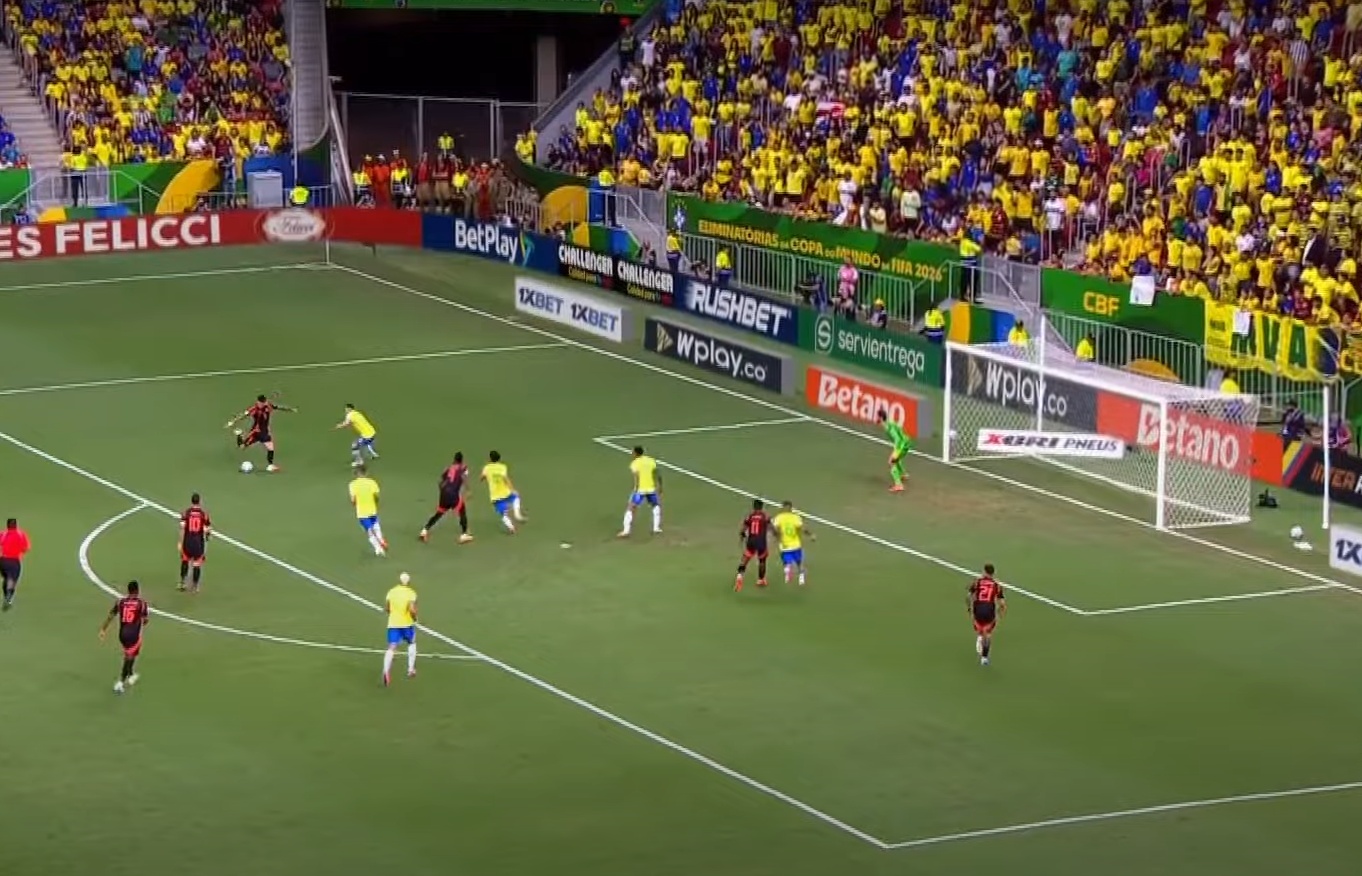 Luis Diaz scores screamer past Alisson but Colombia downed by Brazil