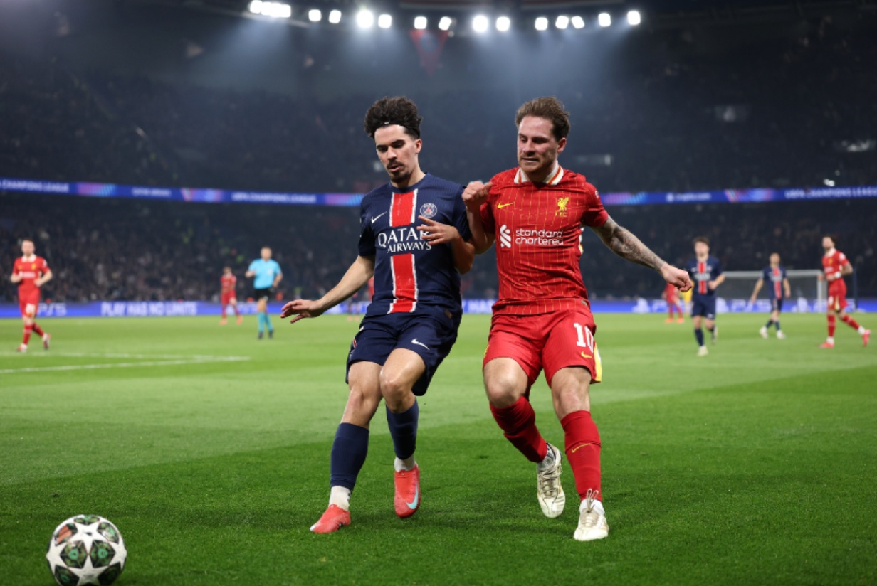 Liverpool won 1-0 away to PSG despite being dominated for almost the entire match