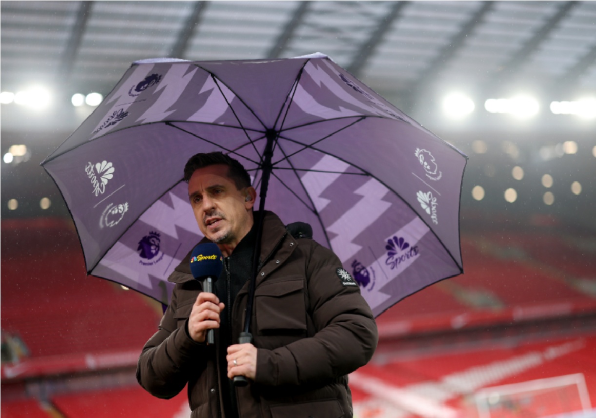 Gary Neville thinks Liverpool will seal the Premier League title by the end of April