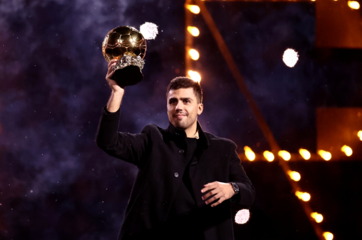 Rodri won the Ballon d'Or in 2024