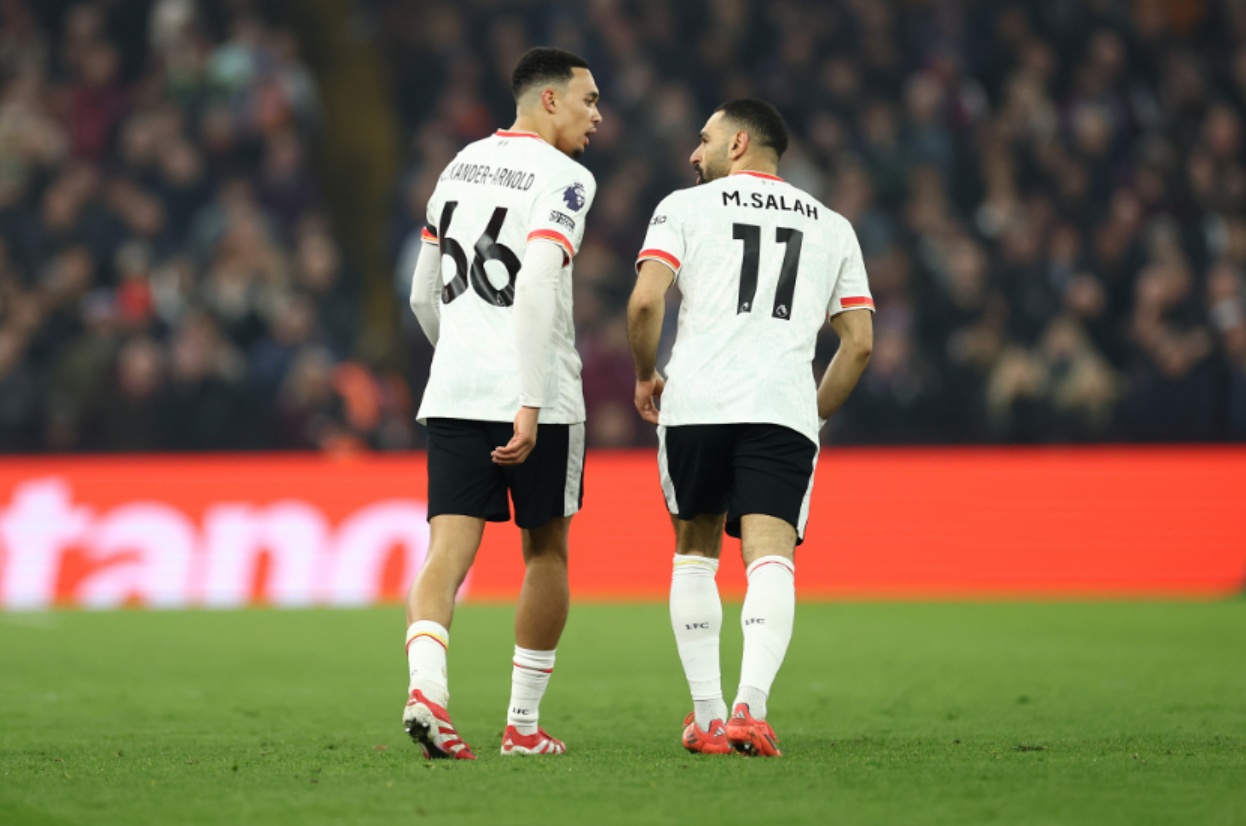 Trent Alexander-Arnold and Mo Salah are both nearing the end of their current contracts