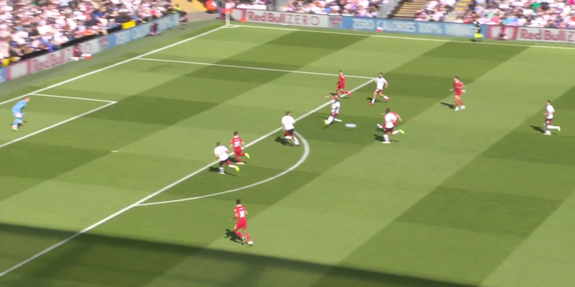 Alexis Mac Allister scores against Fulham
