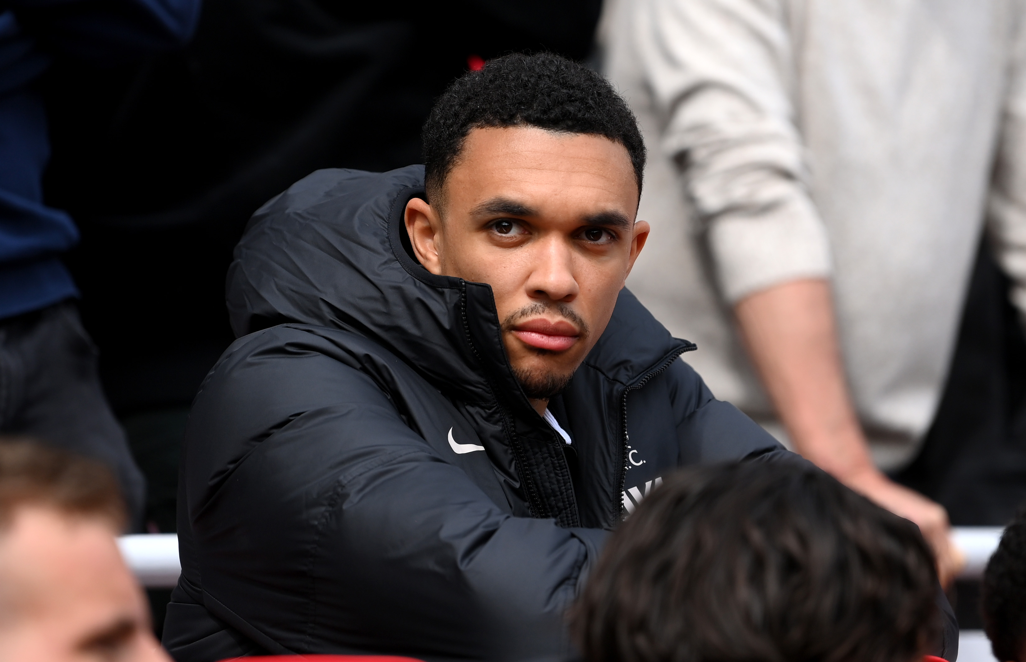 Trent Alexander-Arnold received a warm reception from Liverpool fans when he came on against Leicester