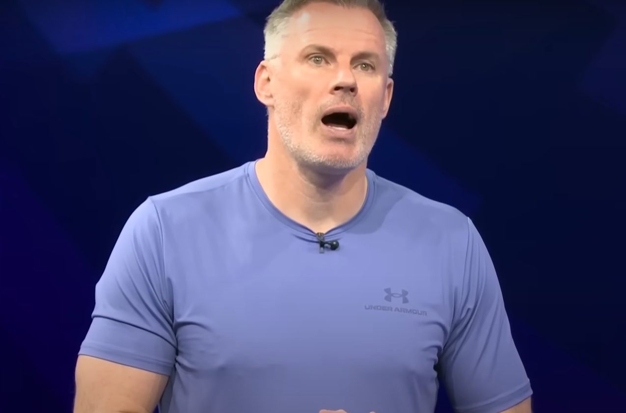 Jamie Carragher lauded Mo Salah's assist for Luis Diaz's goal against West Ham