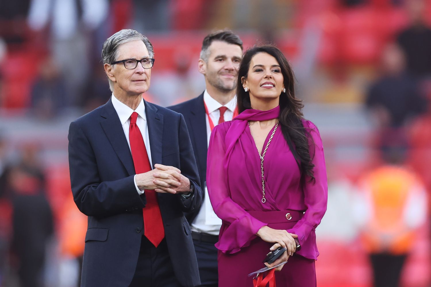 John Henry and his wife Linda Pizzuti