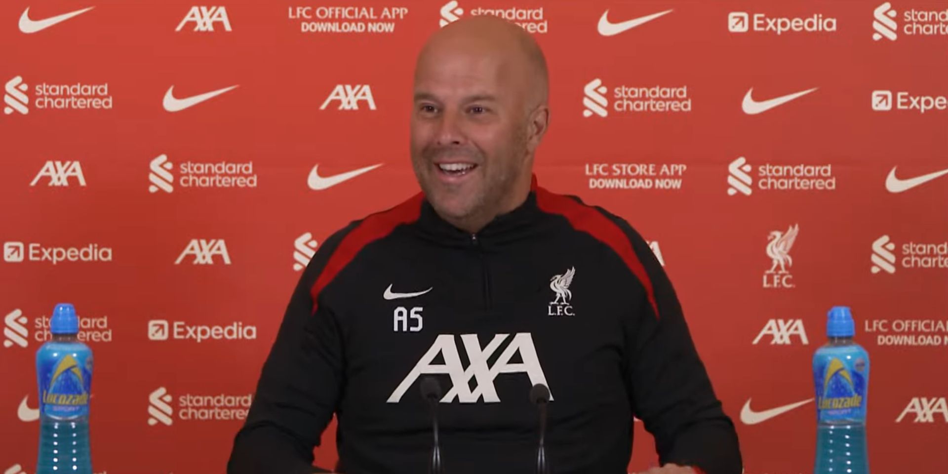 Arne Slot on squad rotation