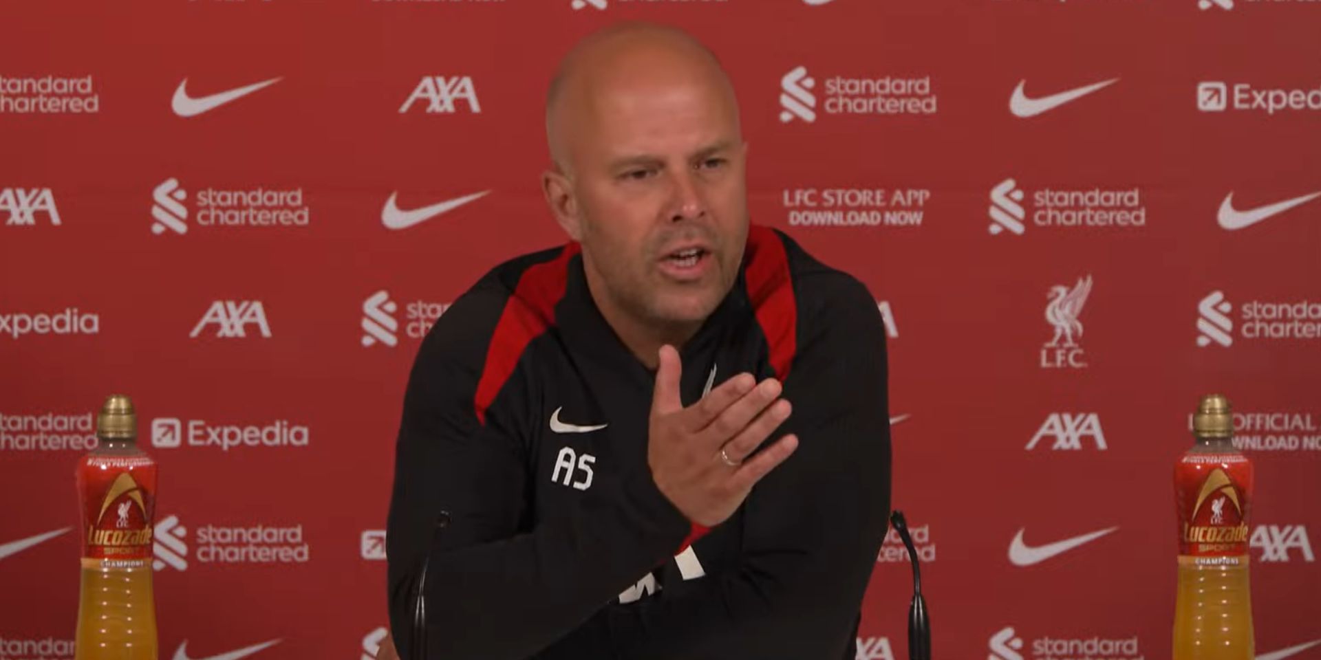 Arne Slot on Trent Alexander-Arnold's attitude