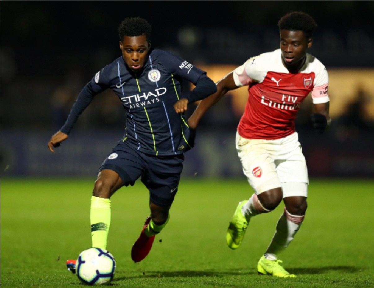 Jeremie Frimpong spent nine years in Manchester City's academy