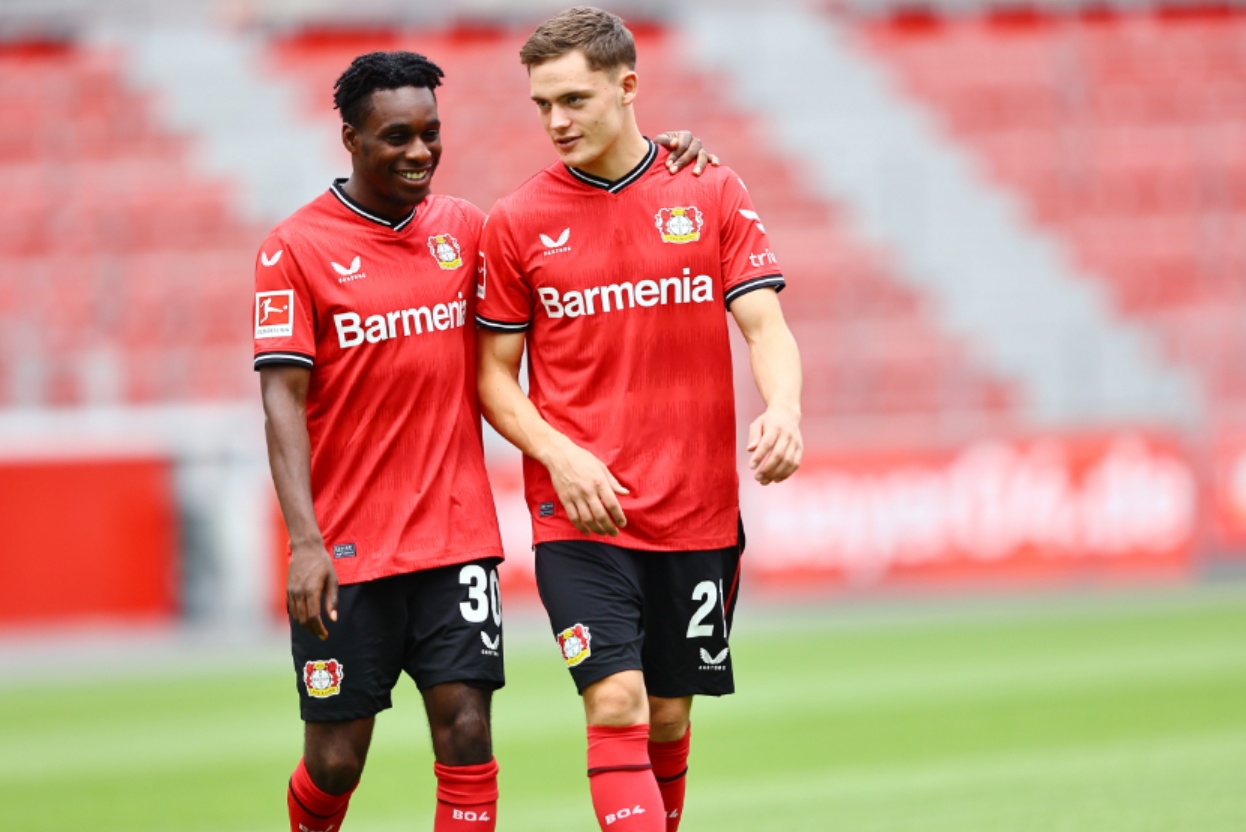 Jeremie Frimpong and Florian Wirtz have both been strongly linked with moves to Liverpool