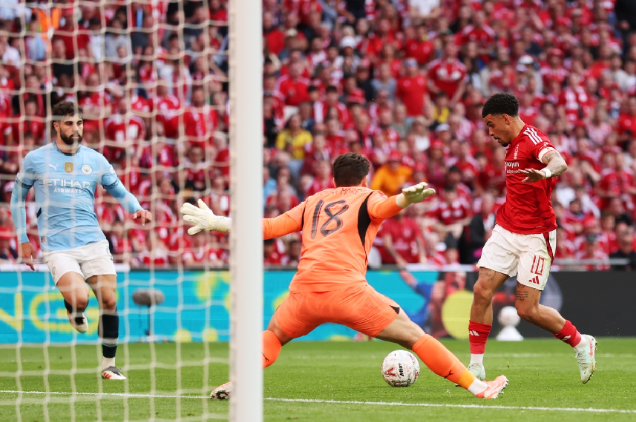 Morgan Gibbs-White could leave Nottingham Forest if they miss out on Champions League qualification
