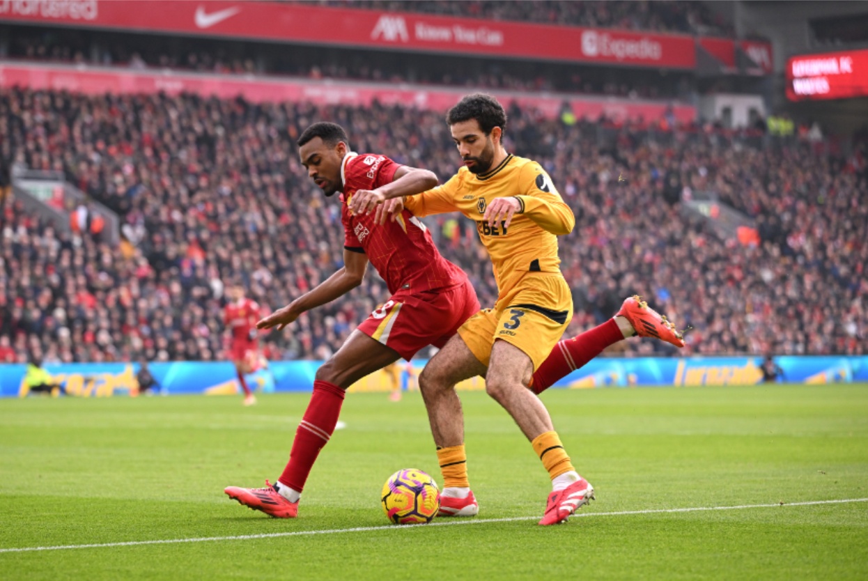 Liverpool are expected to negotiate for Wolves defender Rayan Ait-Nouri this summer