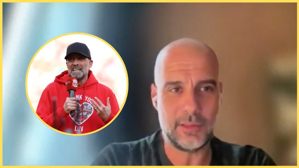 Pep Guardiola has raved about Jurgen Klopp on a video for a UEFA Pro Licence course