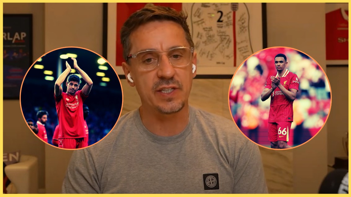 Gary Neville believes that Trent Alexander-Arnold will emulate Steven Gerrard by playing in MLS