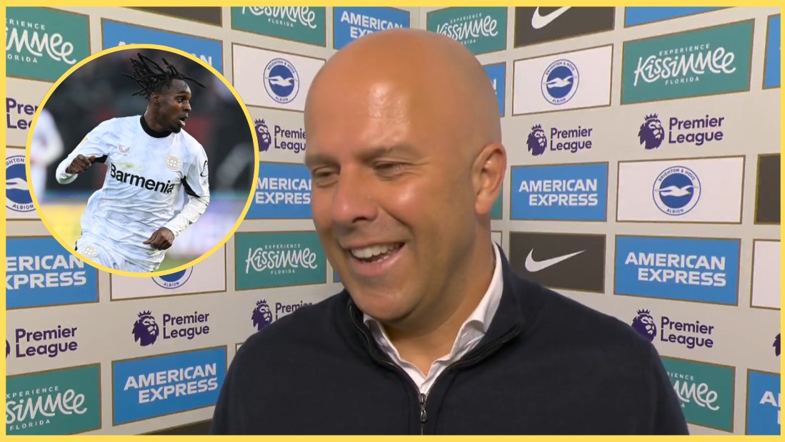 Arne Slot batted off questions about Jeremie Frimpong's impending transfer to Liverpool