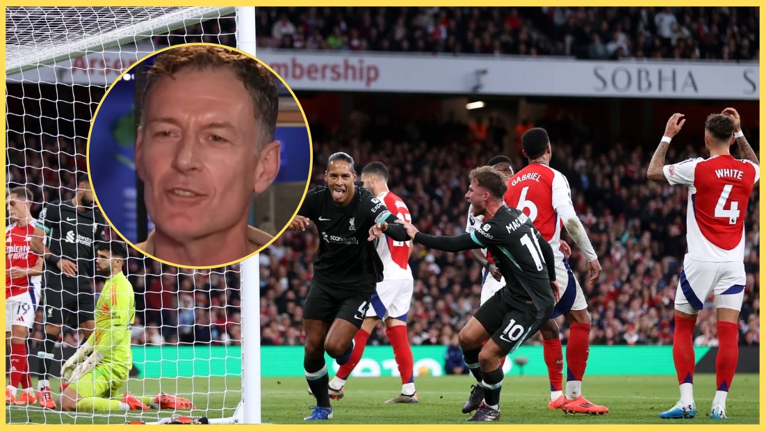 Chris Sutton has predicted a draw between Liverpool and Arsenal on Sunday