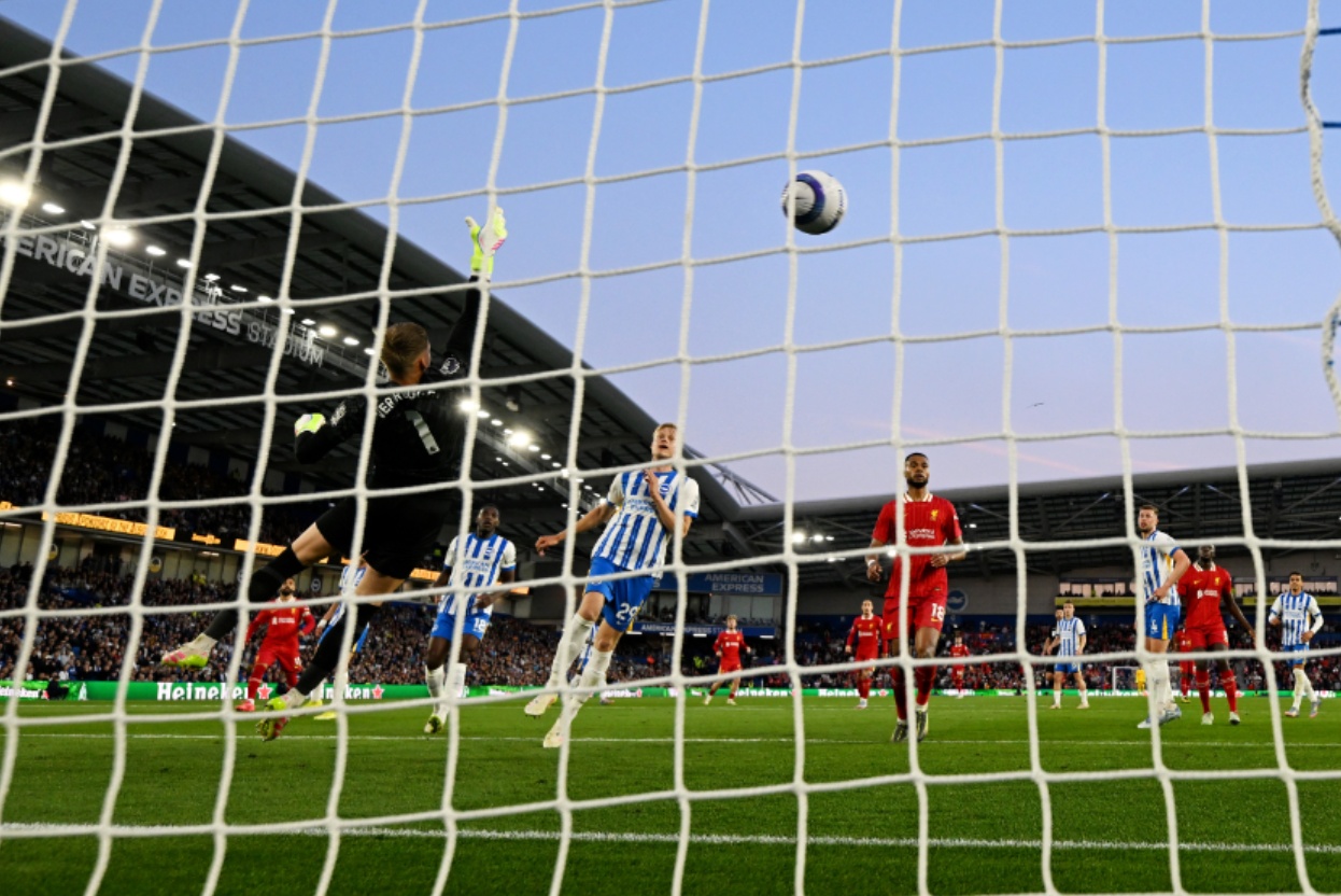 Dominik Szoboszlai has admitted that he hadn't intended to score against Brighton