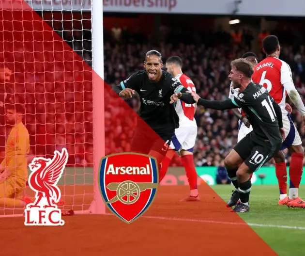 Arne Slot has named his Liverpool starting XI to take on Arsenal