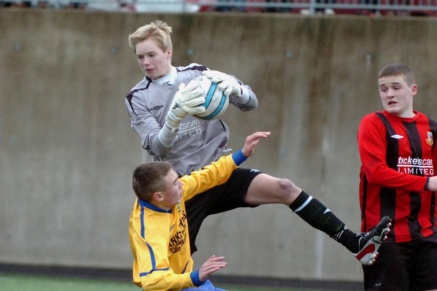 Kelleher playing for Cork club Ringmahon Rangers