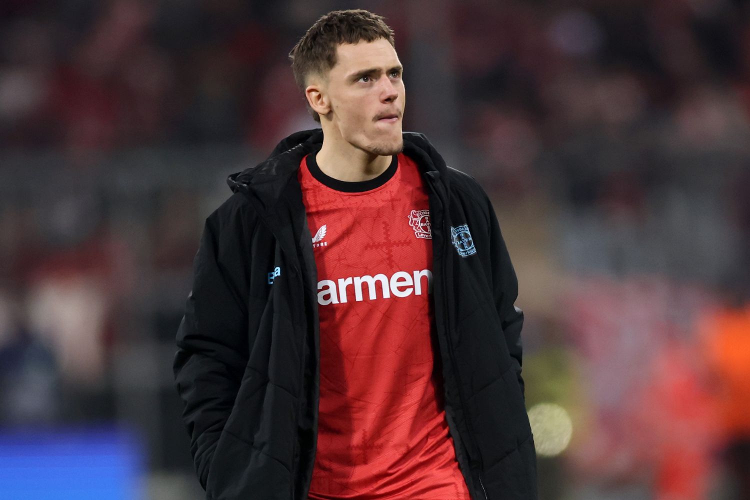 Florian Wirtz after playing for Bayer Leverkusen