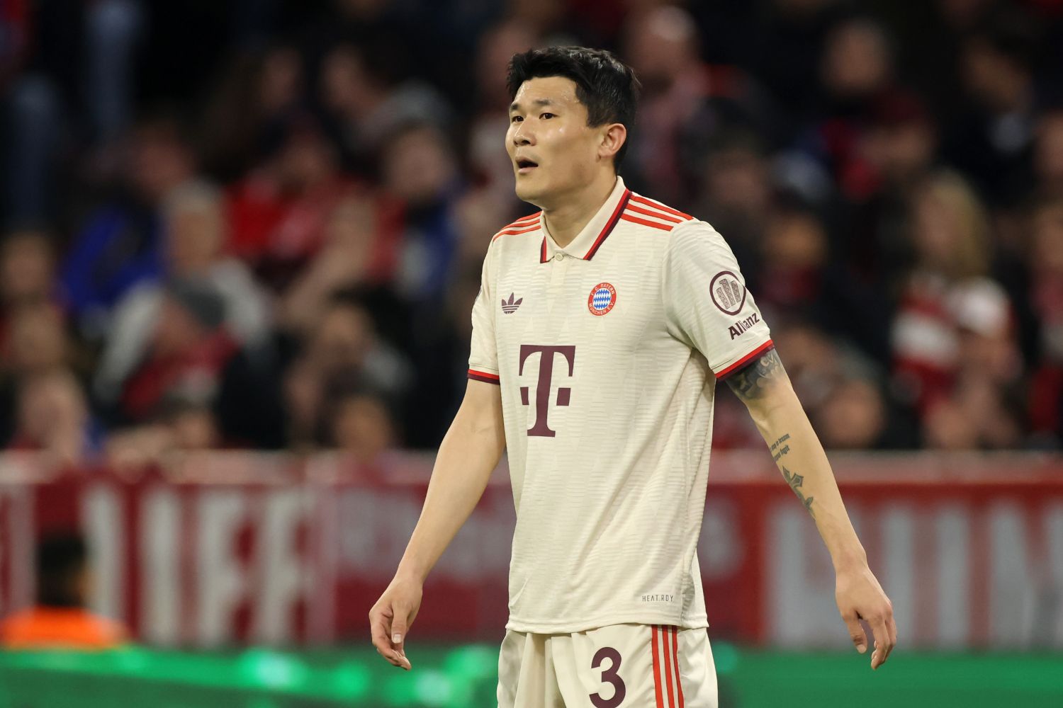 Kim Min-jae in action for Bayern Munich