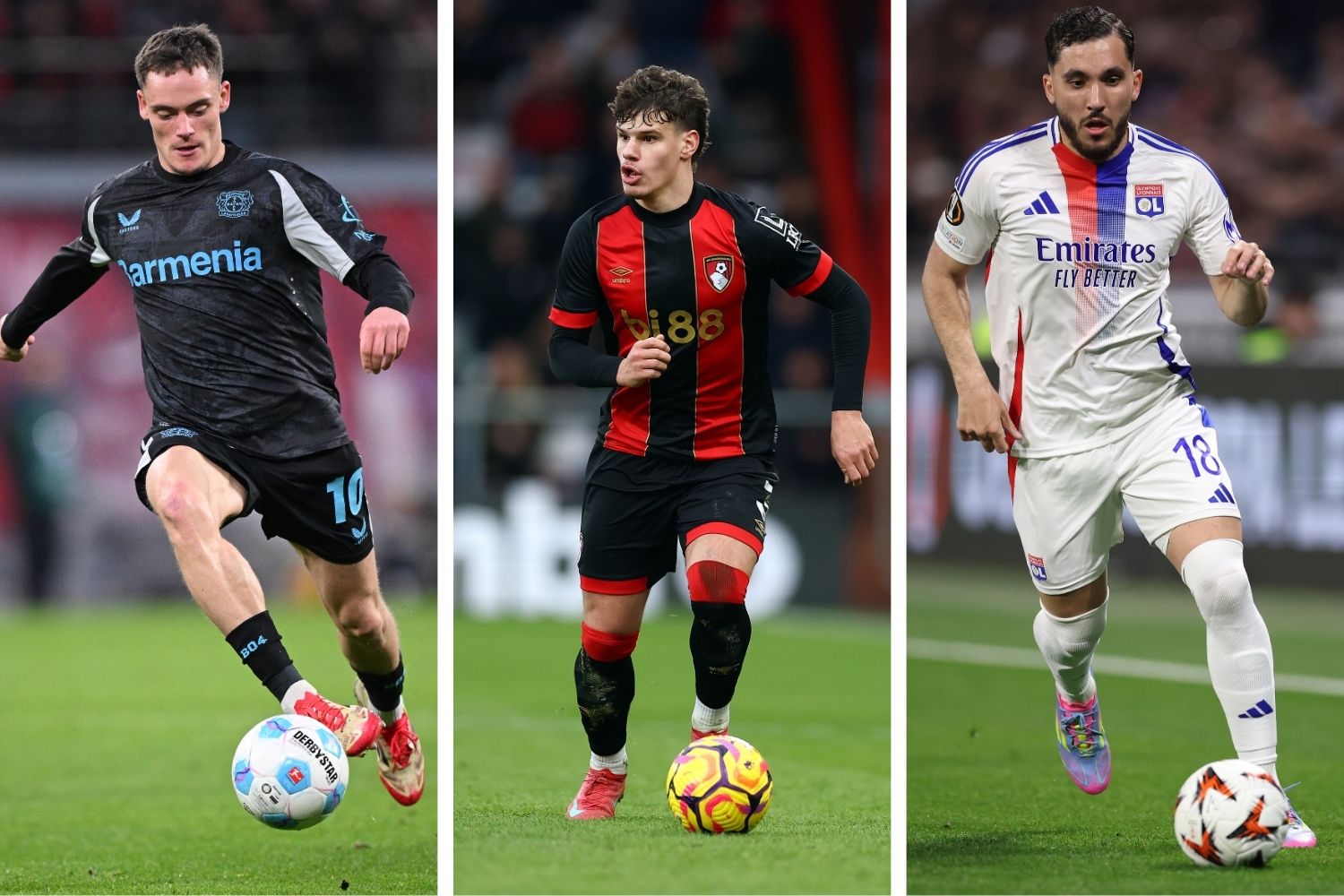 Liverpool target Florian Wirtz, Milos Kerkez and Rayan Cherki
