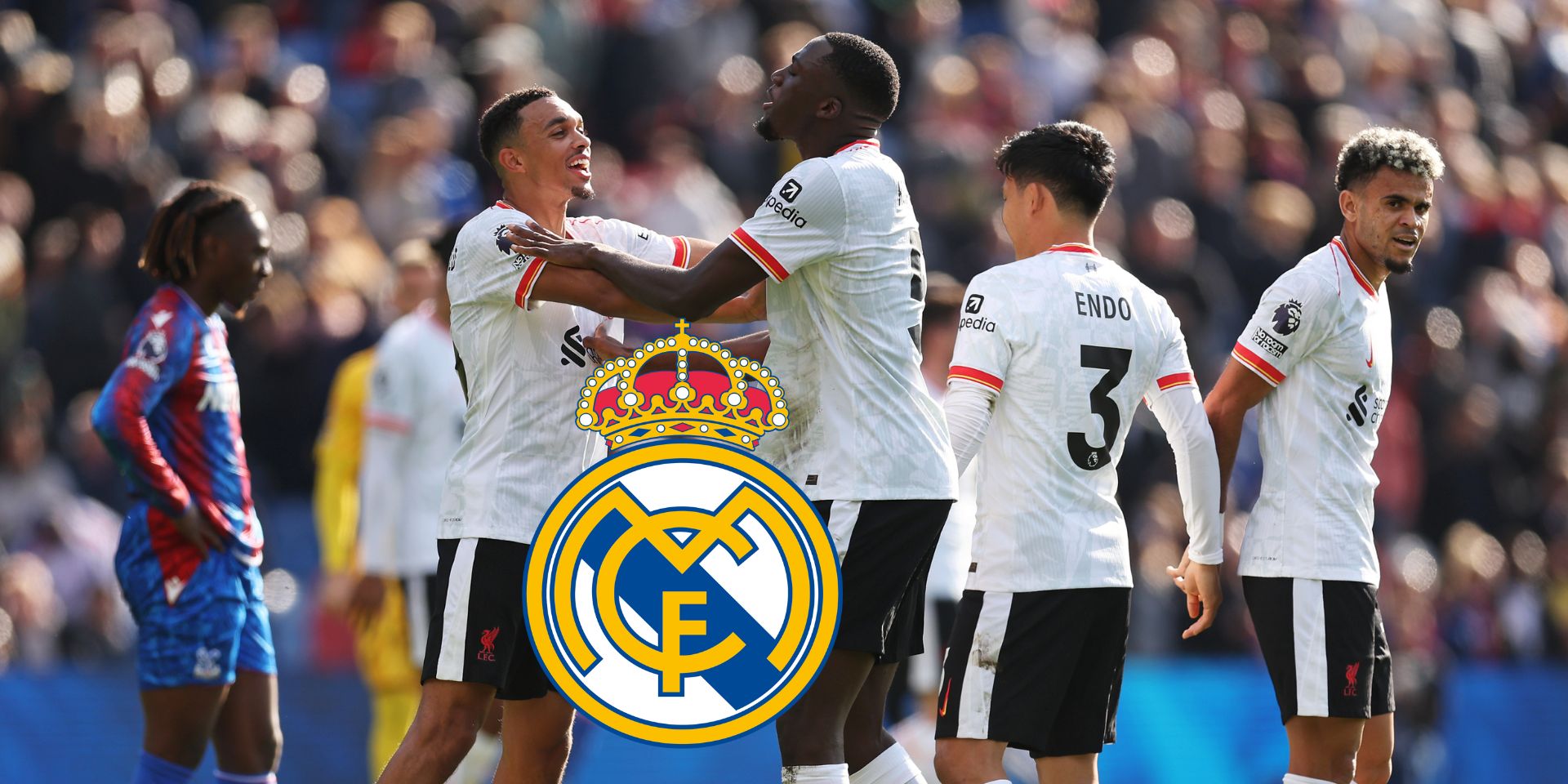 Ibou Konate and Trent Alexander-Arnold Real Madrid