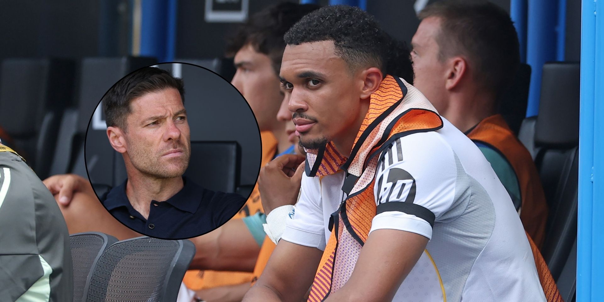 Trent Alexander-Arnold on the bench for Real Madrid amid Alonso comments